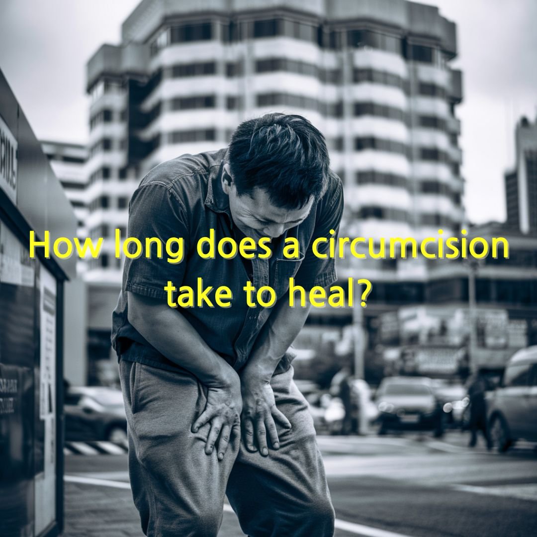 How long does a circumcision take to heal