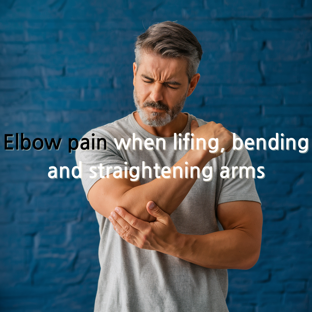 elbow pain when lifting