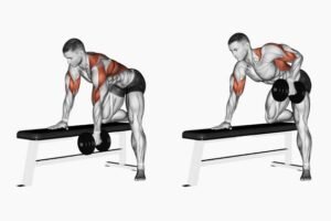 dumbell row