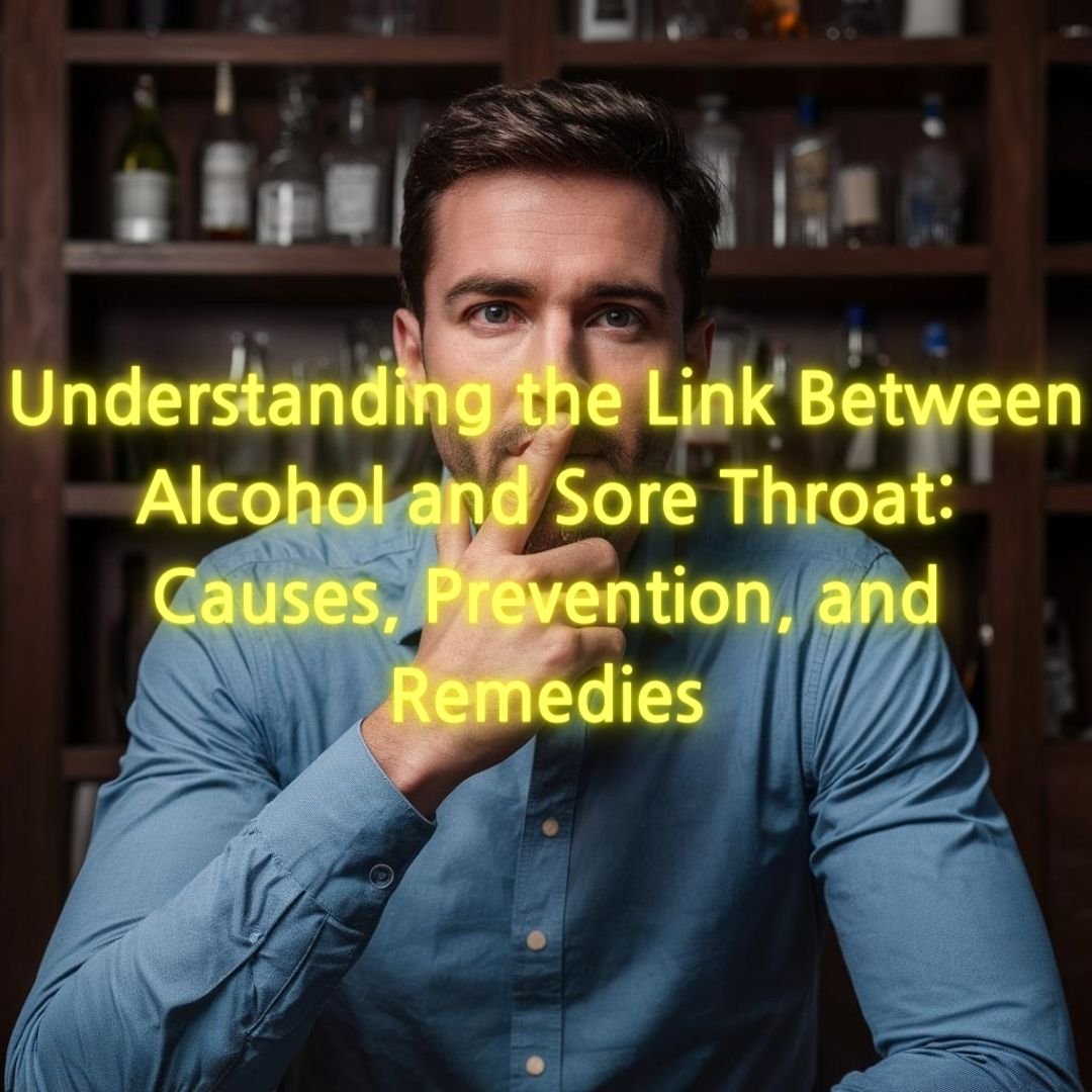 alcohol and sore throat